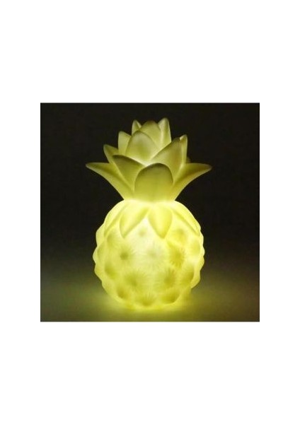 3D Ananas Tasarımlı Silikon Gece Lambası