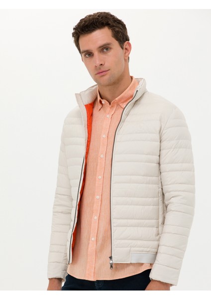 Erkek Gri Melanj Slim Fit Mont 50266367-VR086 fiyatları