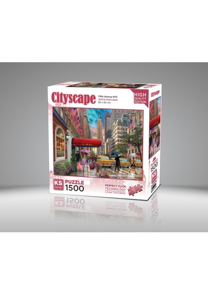 Fifty Avenue Nyc 1500 Parça Puzzle
