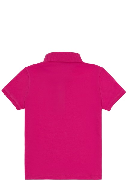 Kız Çocuk Fuşya Tişört Basic 50283286-VR023 modelleri