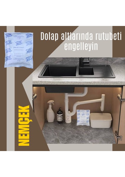 Nem Rutubet Korozyon Buhar Terleme Çekici Alıcı Tutucu Giderici Önleyici (1 Paket) 250 gr