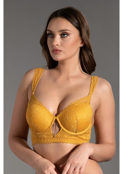 New Bra 3014 Destekli Dantelli Sütyen