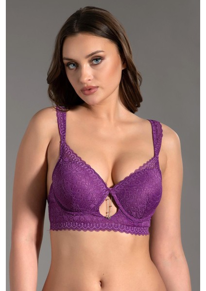 New Bra 3014 Destekli Dantelli Sütyen