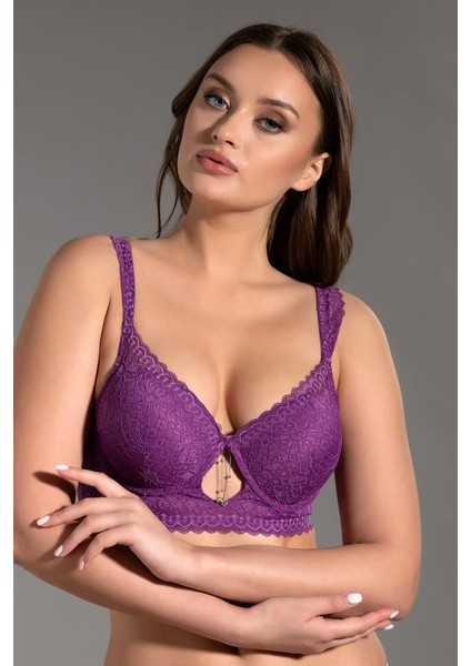 New Bra 3014 Destekli Dantelli Sütyen