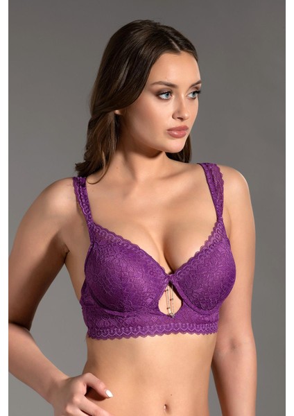 New Bra 3014 Destekli Dantelli Sütyen