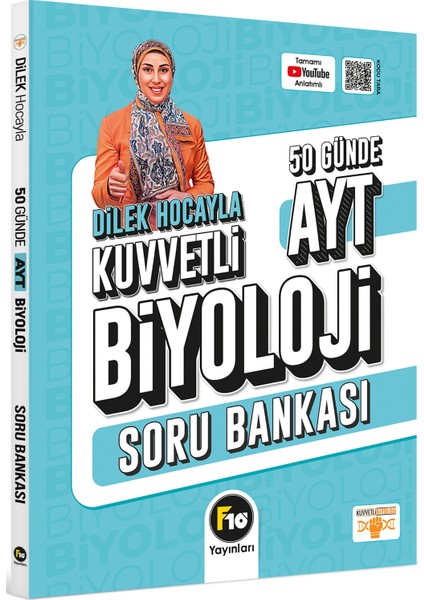 F10 Yayınları AYT Biyoloji Soru Bankası