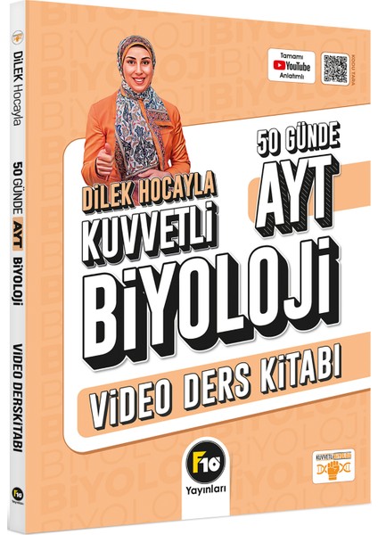 F10 Yayınları AYT Biyoloji Video Ders Kitabı