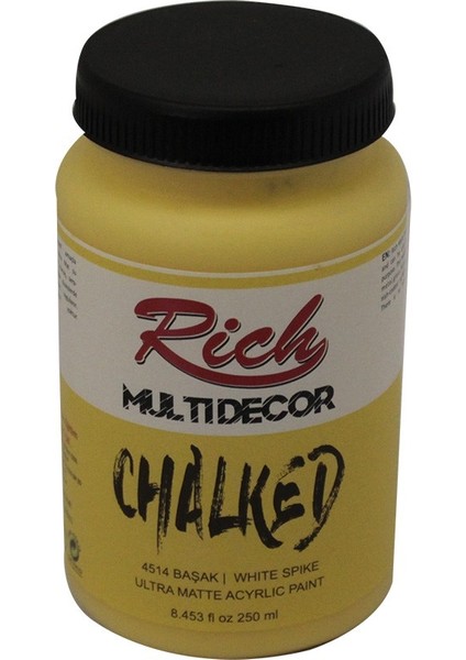 Multi Decor Chalked Akrilik Boya 250 cc Başak 4514