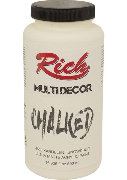Multi Decor Chalked Akrilik Boya 500 cc Kardelen 4508