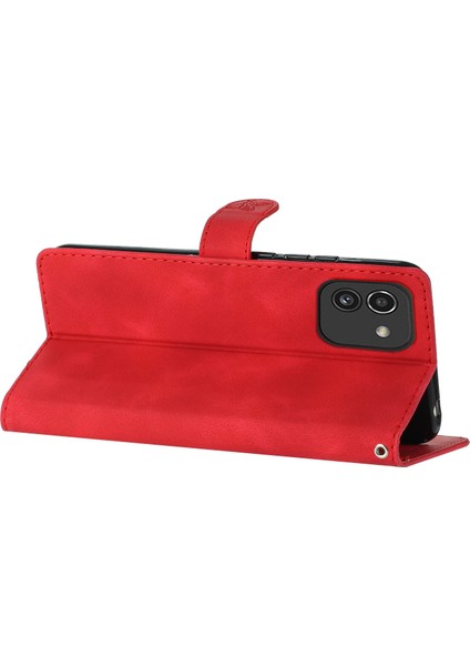 Samsung Galaxy A03 164 Için Çiçek Kabartmalı Pu Kılıf (Yurt Dışından) indirimleri