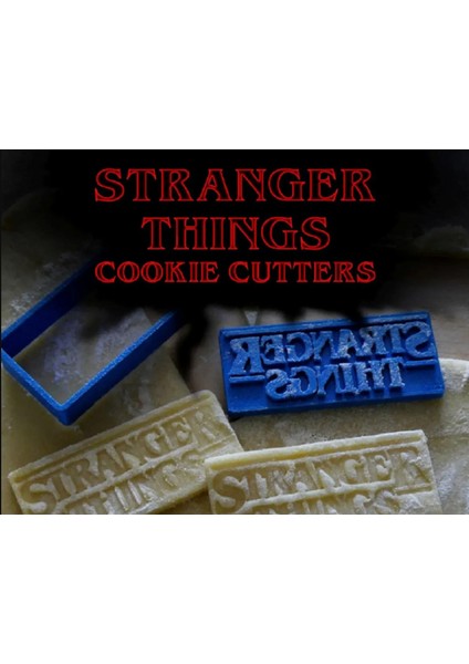 Stranger Things Kurabiye Kalıbı