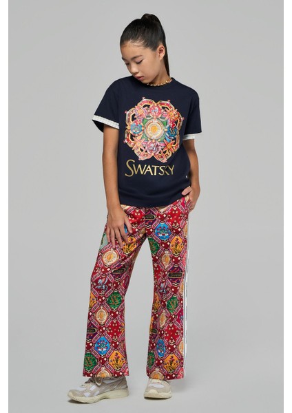 Bg Store Kız Çocuk Lacivert T-Shirt