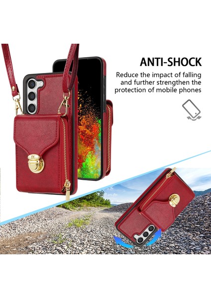 Samsung Galaxy S23 5g Için Kart Cüzdanlı Telefon Kılıfı (Yurt Dışından) modelleri