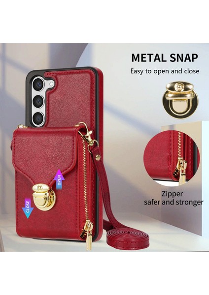 Samsung Galaxy S23 5g Için Kart Cüzdanlı Telefon Kılıfı (Yurt Dışından) indirimleri