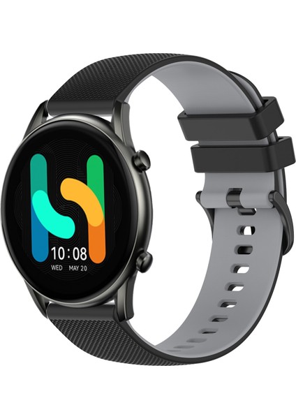 Xiaomi Haylou Rt2 LS10 Için Iki Renkli Silikon Watch Band (Yurt Dışından)