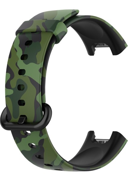 Xiaomi Mi Watch Lite / Redmi Watch Için Silikon Kordonlu Saat (Yurt Dışından)