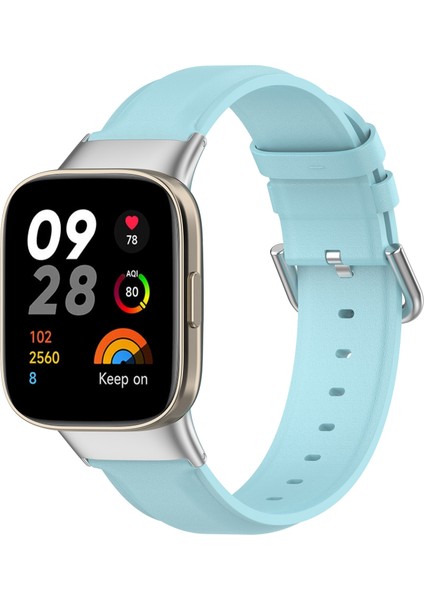 Xiaomi Redmi Watch 3 / Mi Watch Lite 3 Için Deri Starp (Yurt Dışından)