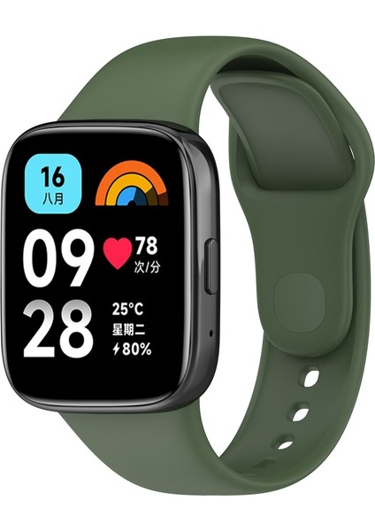 Redmi Watch 3 Için Silikon Yedek Kayış (Yurt Dışından)