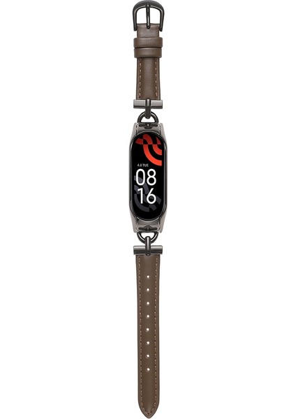 Xiaomi Mi Band 3/4 Için Hakiki Deri Watch Band (Yurt Dışından)