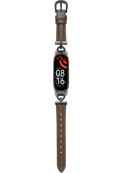 Xiaomi Mi Band 3/4 Için Hakiki Deri Watch Band (Yurt Dışından)