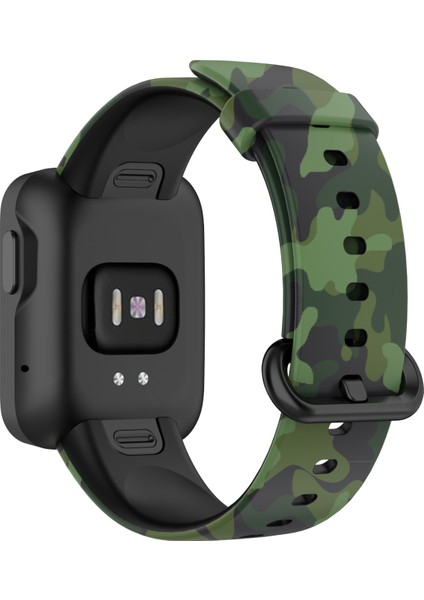 Xiaomi Mi Watch Lite / Redmi Watch Için Silikon Kordonlu Saat (Yurt Dışından)