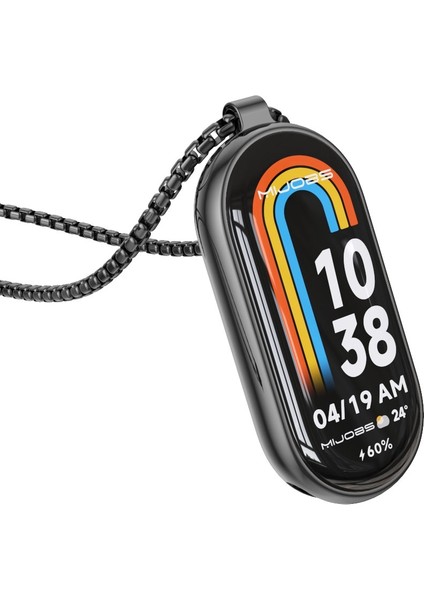 Xiaomi Mi Band 8/9/9 Nfc Için Mijobs Metal Saat Kolye (Yurt Dışından)