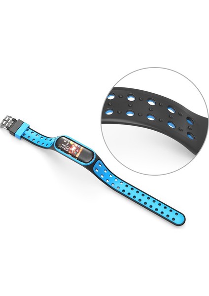 Xiaomi Mi Band 5 Için Silikon Bilek Kayışı (Yurt Dışından)