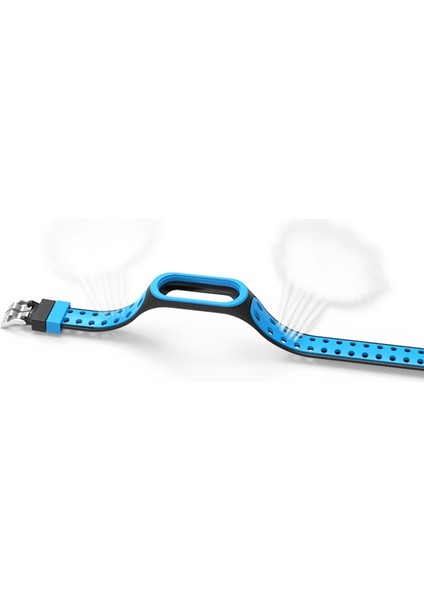 Xiaomi Mi Band 5 Için Silikon Bilek Kayışı (Yurt Dışından)