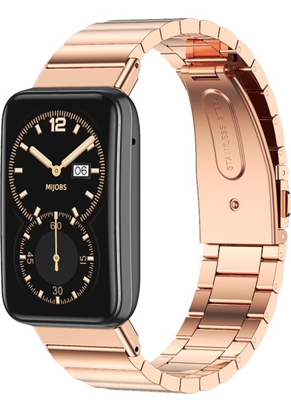 Xiaomi Mi Band 7 Pro Için Paslanmaz Çelik Metal Watch Band (Yurt Dışından)