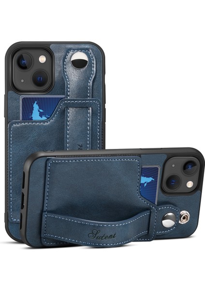 Suteni 215 Bilek Askılı Pu Telefon Kılıfı iPhone 14 Için (Yurt Dışından)