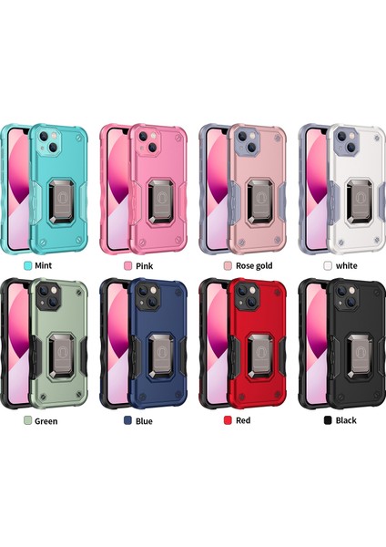 iPhone 14 Için Halka Tutucu Zırh Kılıfı (Yurt Dışından) indirimleri