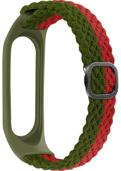 Xiaomi Mi Band 6/5 Için Örgülü Kordonlu Saat (Yurt Dışından)