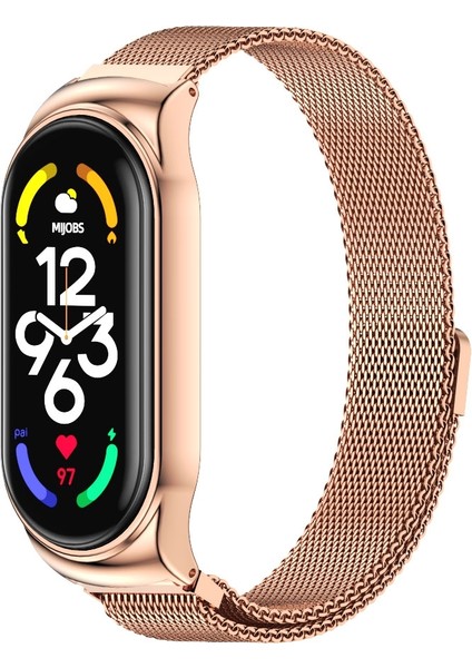 Xiaomi Mi Band 7/7 Nfc Için Paslanmaz Ste Watch Band (Yurt Dışından)