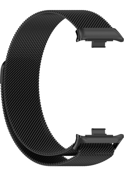 Xiaomi Mi Band 8 Pro Için Milan Manyetik Ste Mesh Kayış (Yurt Dışından)