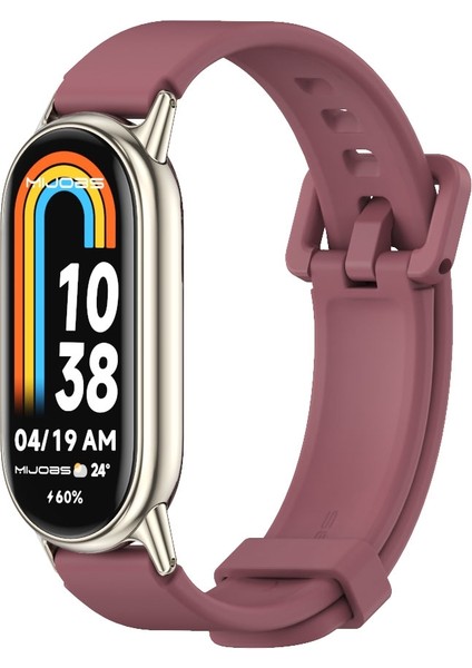 Xiaomi Mi Band 8/9/9 Nfc Için Mijobs Silikon Watch Band (Yurt Dışından)