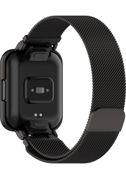 Xiaomi Redmi Watch 2 Lite Için Saat Çerçeveli Metal Kayış (Yurt Dışından)