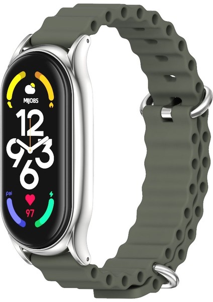 Xiaomi Mi Band Için Silikon Saat Bandı 6/5/4/3 (Yurt Dışından)