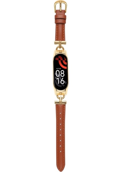 Xiaomi Mi Band 3/4 Için Hakiki Deri Watch Band (Yurt Dışından)