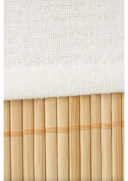 3'lü Bambu Sepet Dolapiçi Düzenleyici Doğal Astarlı Saklama Kutusu Banyo Kozmetik Mutfak Dolap indirimleri