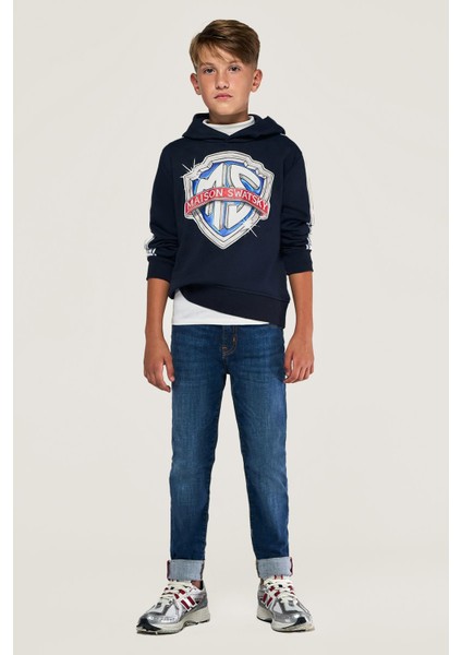 Bg Store Erkek Çocuk Lacivert Sweatshirt