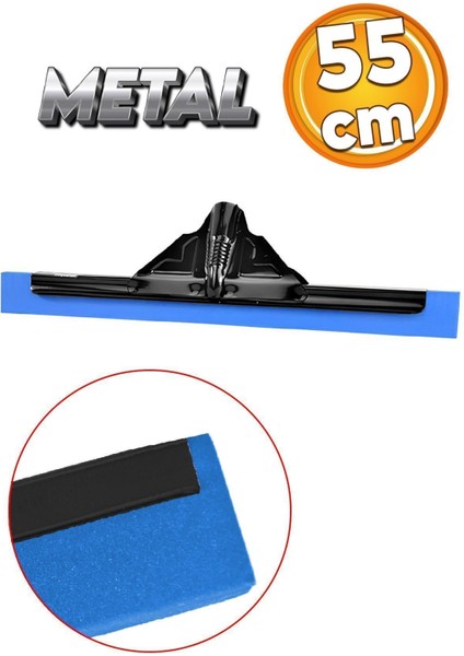 Geniş Kalın Metal Çekpas Çekçek Yersil 55 cm