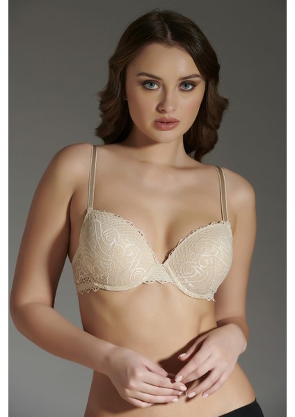 New Bra 8125 Kadın Dantelli Destekli Sütyen