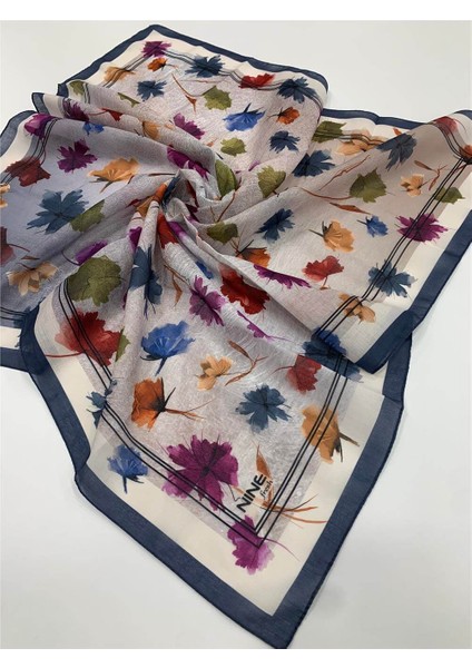 Nıne Soft 0109 Kot Mavi Eşarp