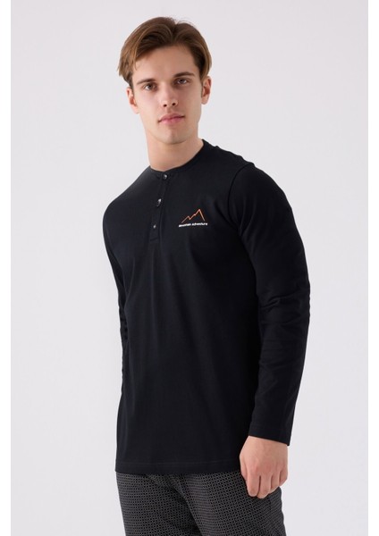 3172 Erkek Uzun Kol Pijama Takım