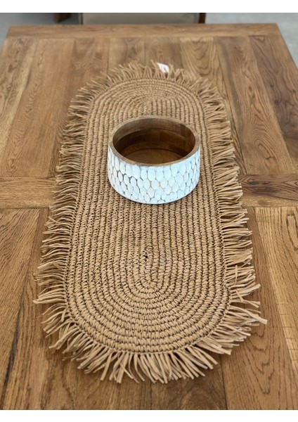 Sooboho Dekoratif Hasır Runner