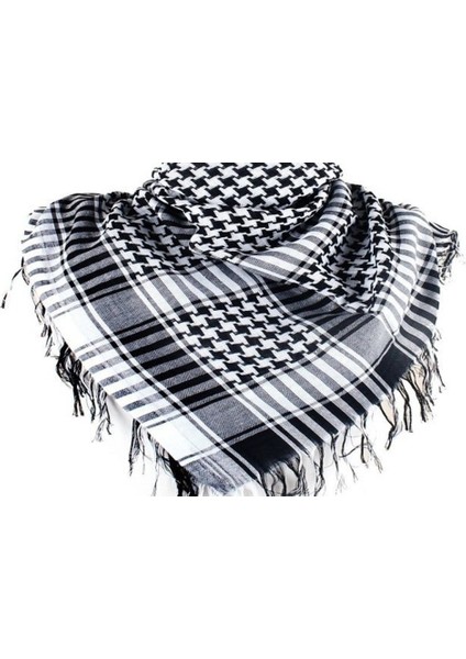 Siyah Beyaz Etnik Puşi Askeri Puşi