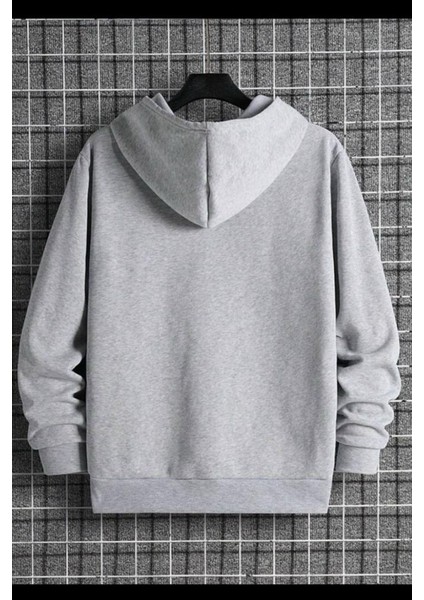 Bull Ön Baskılı Pamuklu Erkek Sweatshirt