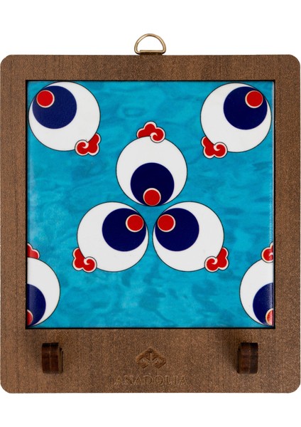 Çintemani Yeşil Zmn Anahtar Askısı Srmk Tekli 11,5X13X1CM