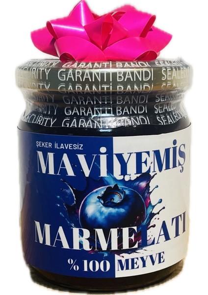 Yaban Mersini Marmelatı Şekersiz 190 gr