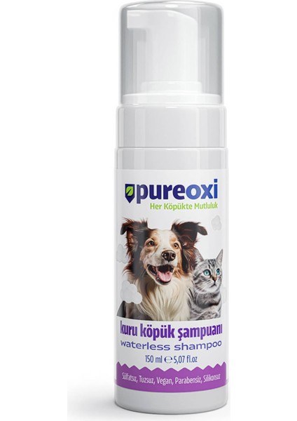 Kuru Köpük Şampuan - 150ML - Doğal Hocl Formüllü Hijyen Anahtarı